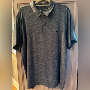 Artic Cool 2XL Men's Heather Charcoal Polo Shirt